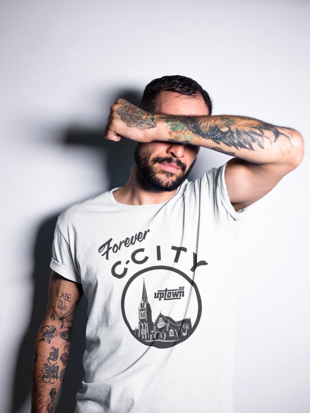FOREVER CCITY WHITE TEE